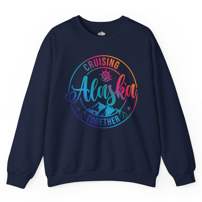 Cruising Alaska Together Shirt Sweatshirt – Navy – Alaska Cruise Shirts