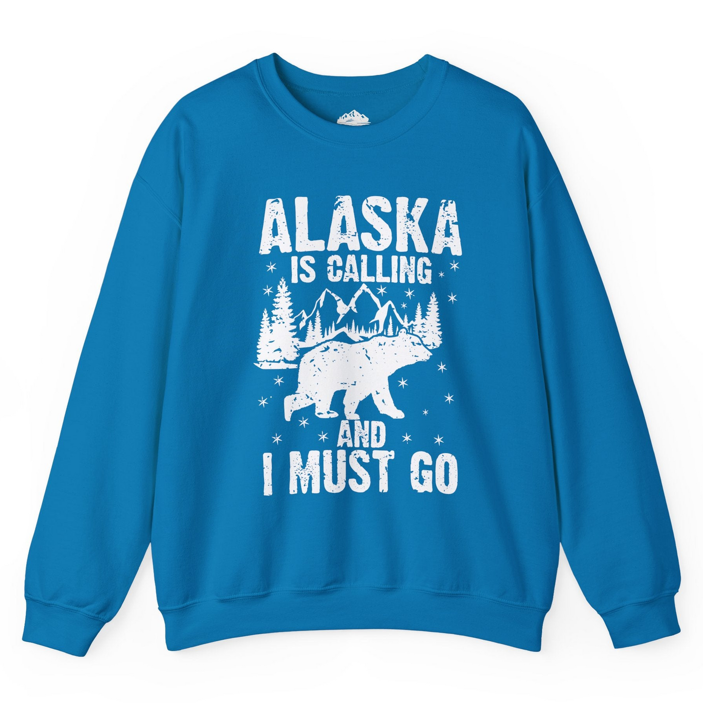 Alaska Is Calling Bear Mountain Wilderness Adventure Vintage Shirt Sweatshirt – Sapphire – Alaska Cruise Shirts