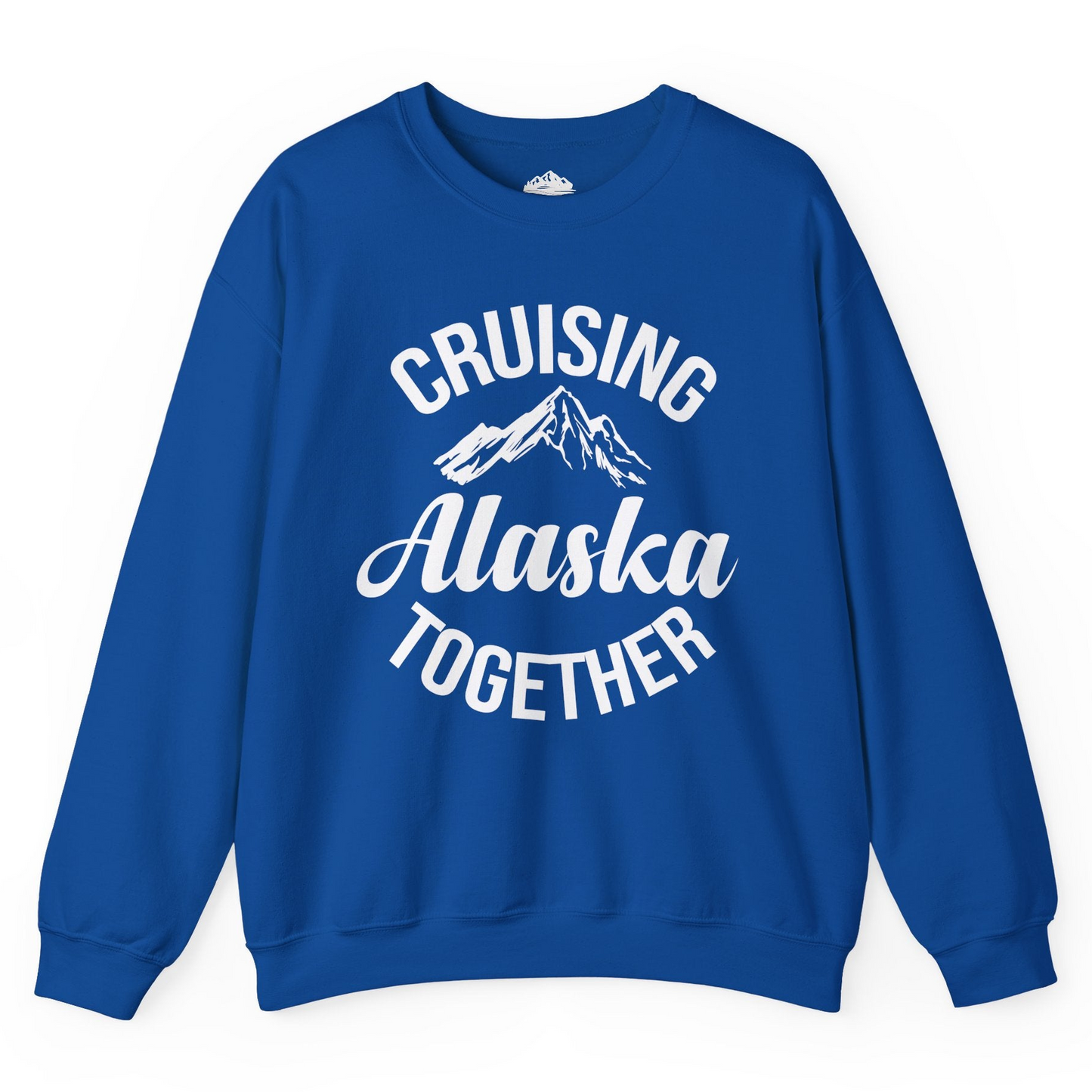 Cruising Alaska Together Mountain Adventure Travel Couples Shirt Sweatshirt – Royal – Alaska Cruise Shirts