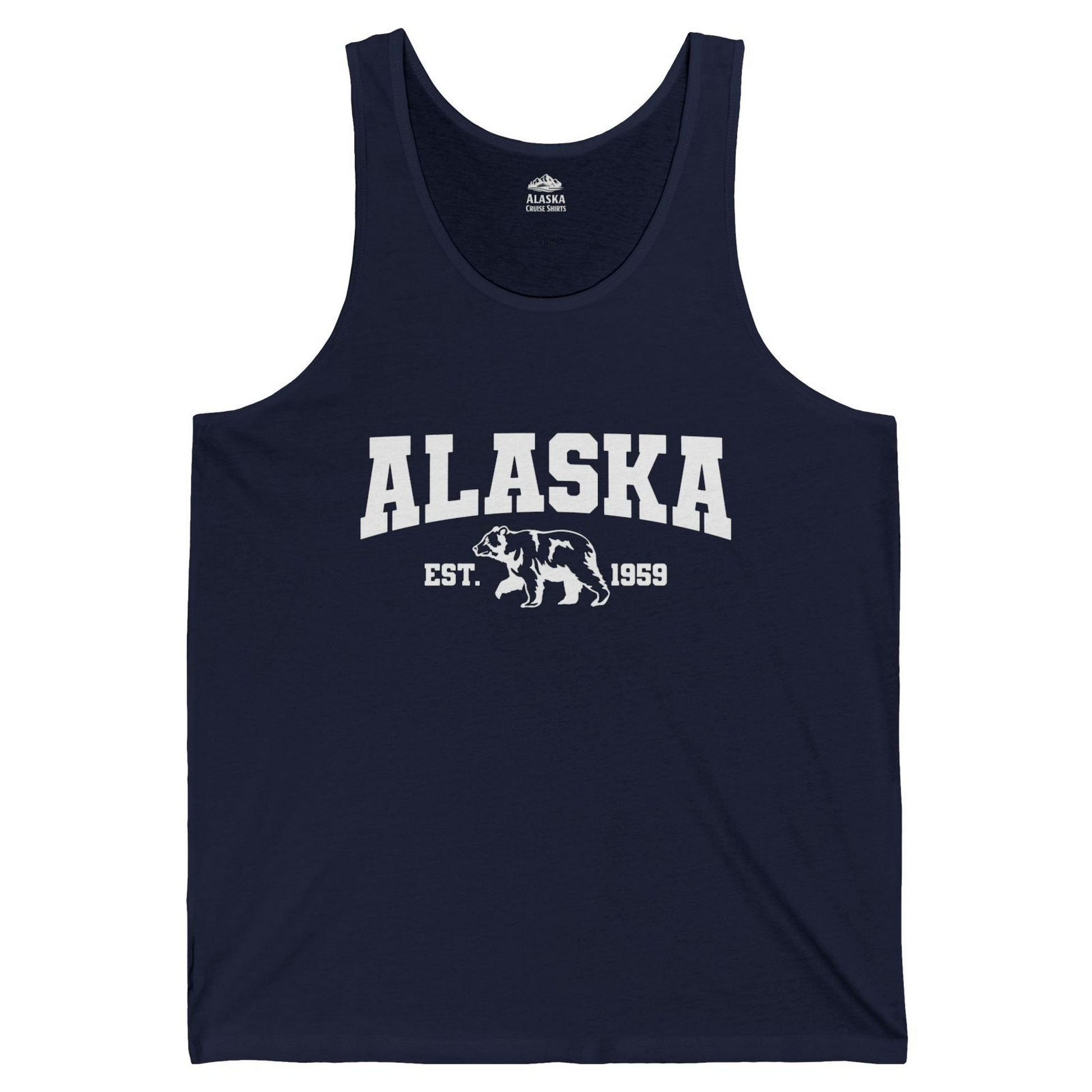 Vintage Alaska Bear Shirt Tank Top – Alaska Cruise Shirts