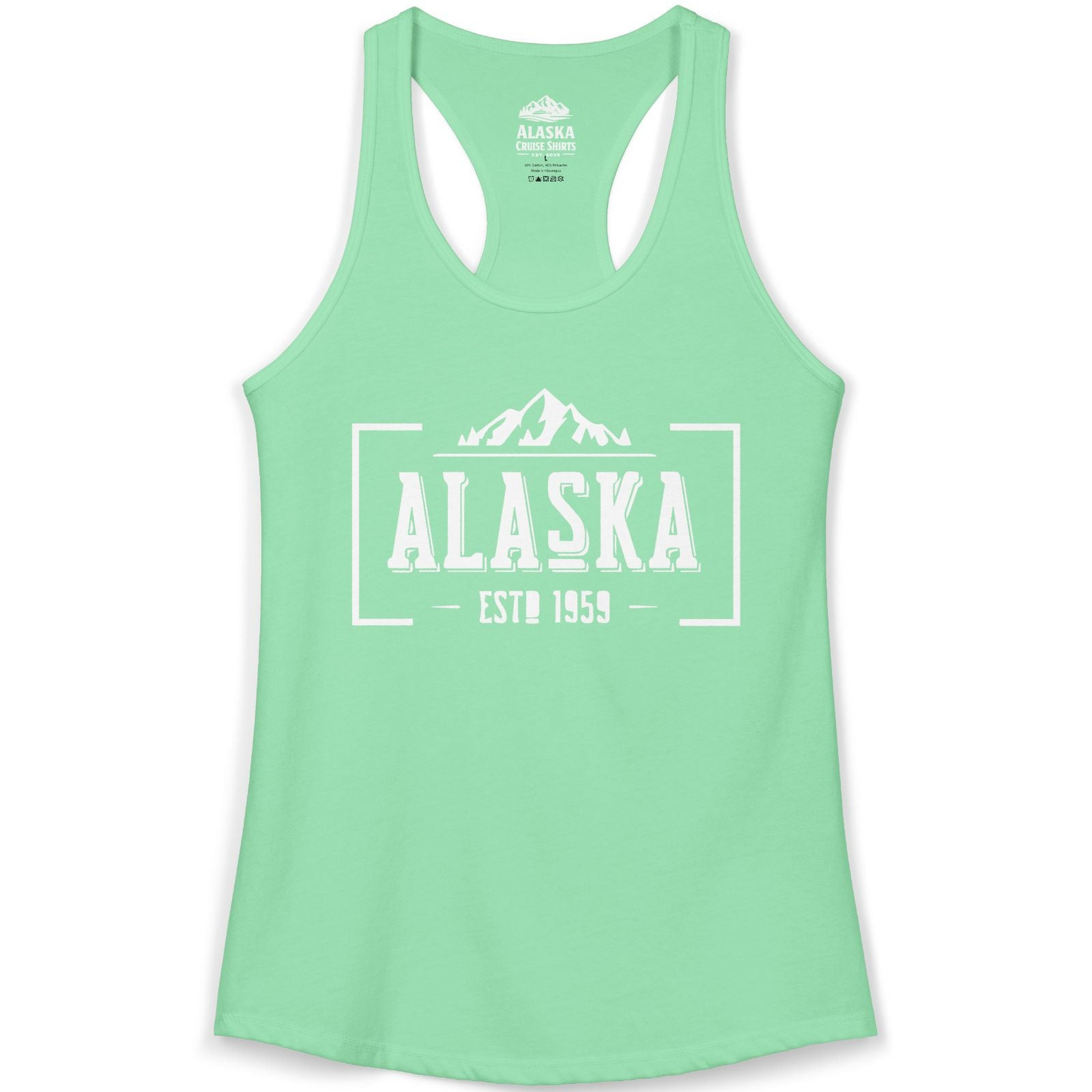 Alaska Mountain Vintage Shirt Tank Top – Alaska Cruise Shirts