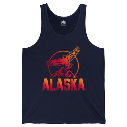 Alaska Eagle Mountains Graphic Shirt Tank Top – Alaska Cruise Shirts