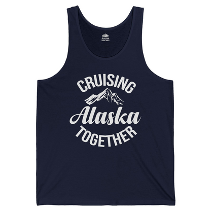 Cruising Alaska Together Mountain Adventure Travel Couples Shirt — Tank Top Tank Top – Alaska Cruise Shirts