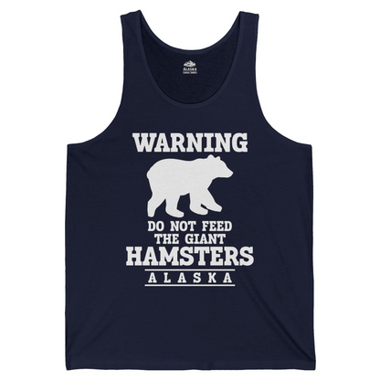 Funny Alaska Bear Warning tank top Tank Top – Alaska Cruise Shirts