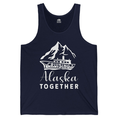 Cruising Alaska Together Mountains and Ship Family Cruise Shirt — Tank Top Tank Top – Alaska Cruise Shirts