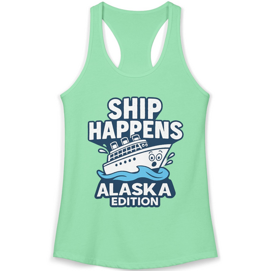 Ship Happens Alaska Cruise Shirt Tank Top – Alaska Cruise Shirts