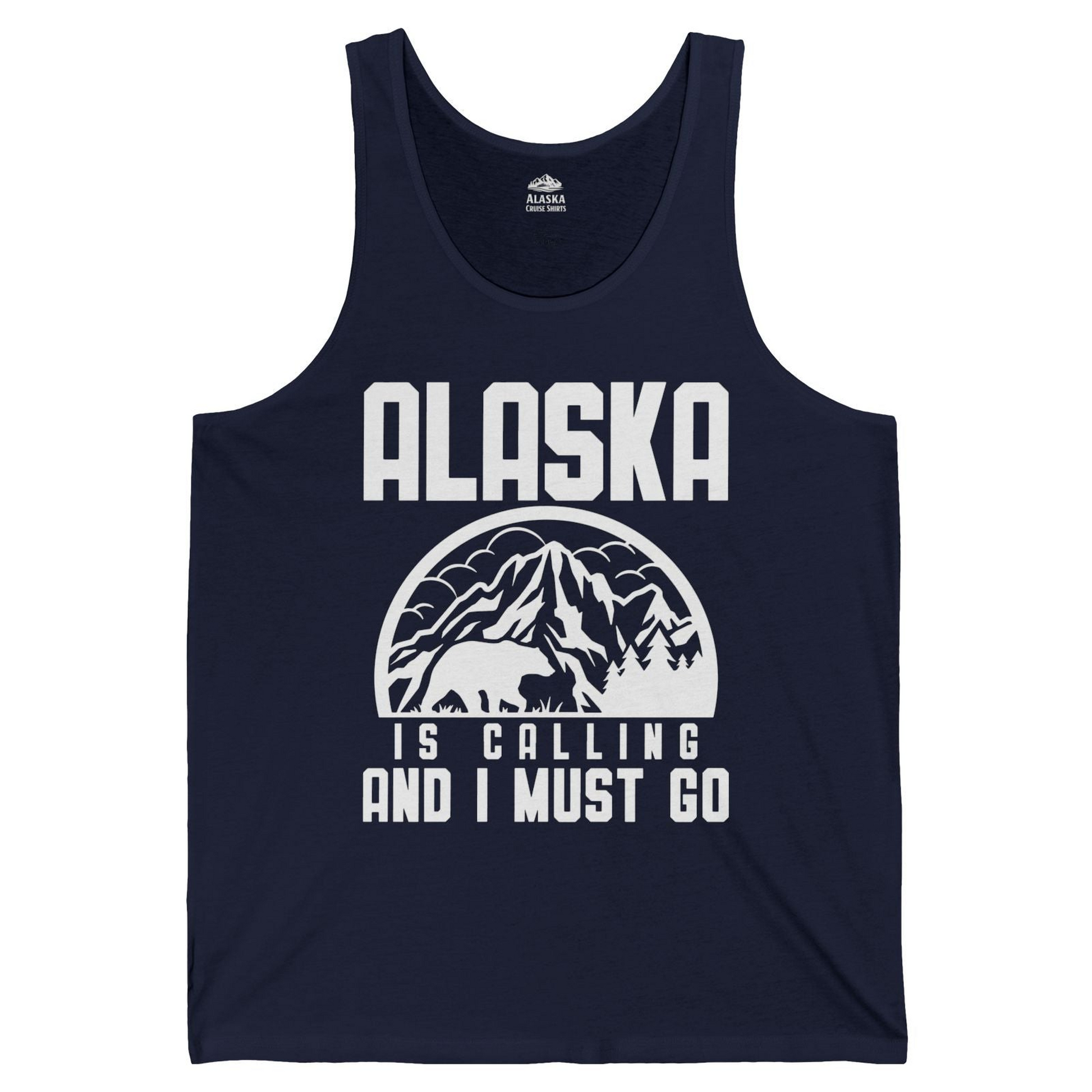 Alaska Is Calling Shirt Tank Top – Alaska Cruise Shirts