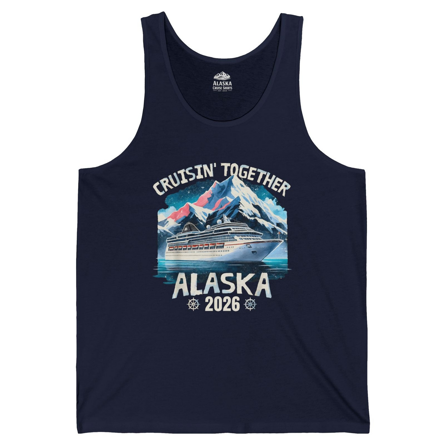 Alaska Cruise 2026 Shirt Tank Top – Alaska Cruise Shirts