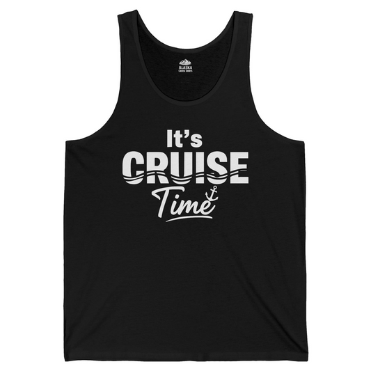 It’s Cruise Time Nautical Vacation Shirt for Cruise Travelers — Tank Top Tank Top – Alaska Cruise Shirts