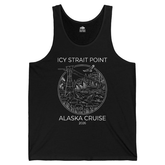 Icy Strait Point Alaska Cruise 2026 Nature Adventure T-Shirt — Tank Top Tank Top – Alaska Cruise Shirts