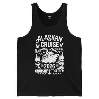 Alaska Cruise Family Adventure 2026 Cruisin Together Shirt — Tank Top Tank Top – Alaska Cruise Shirts