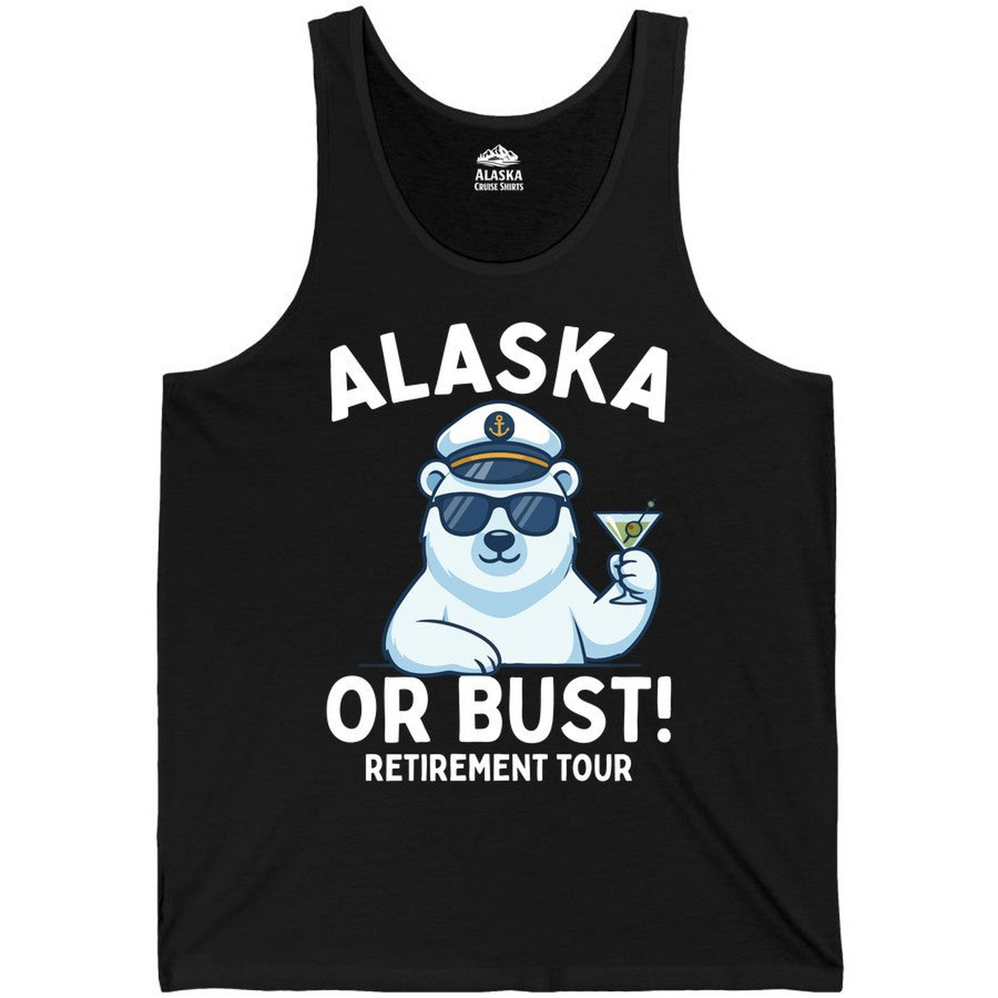Alaska Retirement Cruise Shirt Tank Top – Alaska Cruise Shirts