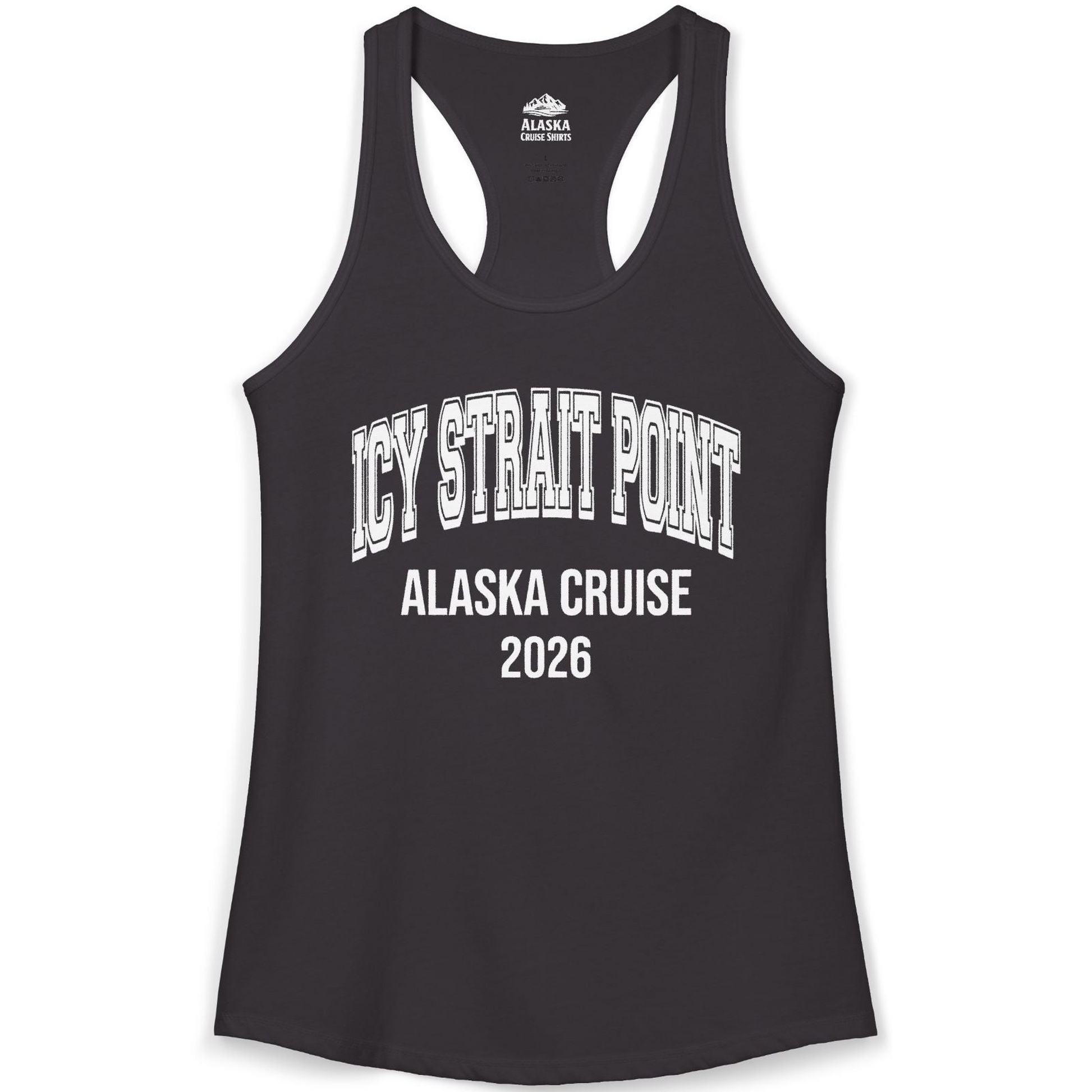 Icy Strait Point Alaska Cruise 2026 Classic Souvenir Shirt — Ladies Tank Tank Top – Alaska Cruise Shirts
