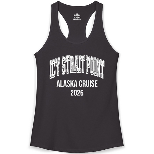 Icy Strait Point Alaska Cruise 2026 Classic Souvenir Shirt — Ladies Tank Tank Top – Alaska Cruise Shirts