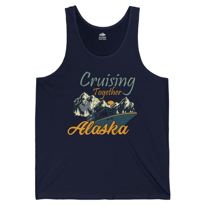 Cruising Together Alaska Mountains Family Alaska Cruise Adventure Shirt — Tank Top Tank Top – Alaska Cruise Shirts