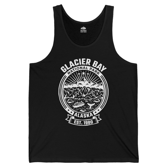 Glacier Bay Alaska National Park Adventure Shirt for Travelers — Tank Top Tank Top – Alaska Cruise Shirts