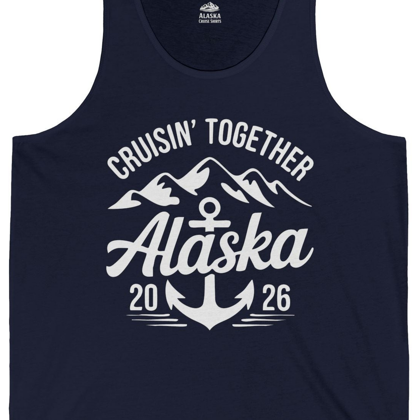 Alaska Cruise Shirt Tank Top – Alaska Cruise Shirts Close Up