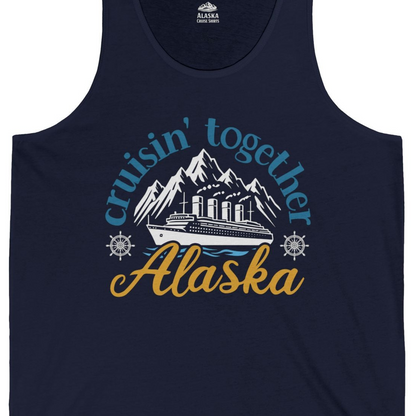 Alaska Cruise Adventure Shirt Tank Top – Alaska Cruise Shirts Close Up