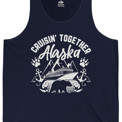 Alaska Cruise Adventure Shirt Tank Top – Alaska Cruise Shirts Close Up
