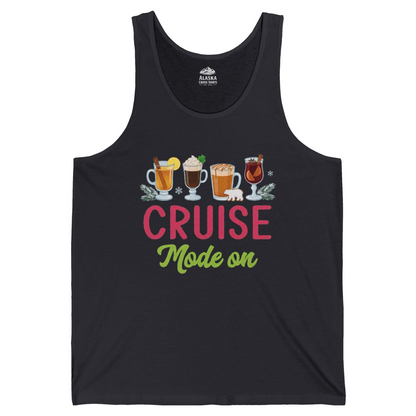 Cruise Mode On Shirt Tank Top – Dark Grey – Alaska Cruise Shirts
