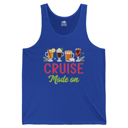 Cruise Mode On Shirt Tank Top – True Royal – Alaska Cruise Shirts