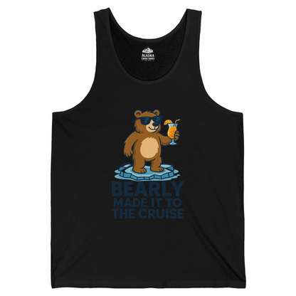 Bear Cruise Shirt Tank Top – Black – Alaska Cruise Shirts