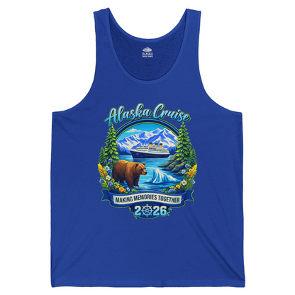 Alaska Cruise 2026 Family tank top Tank Top – True Royal – Alaska Cruise Shirts