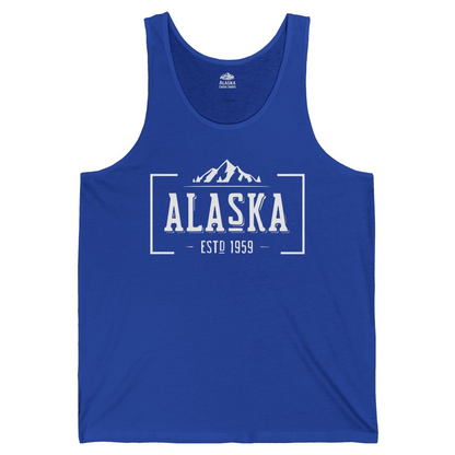 Vintage Alaska Estd 1959 Shirt Tank Top – True Royal – Alaska Cruise Shirts