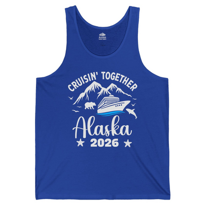 Alaska Cruise Adventure 2026 Shirt Tank Top – True Royal – Alaska Cruise Shirts