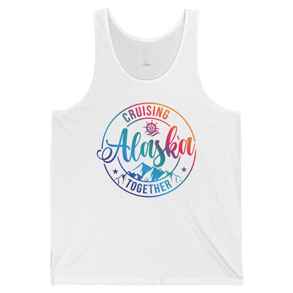 Cruising Alaska Together Shirt Tank Top – White – Alaska Cruise Shirts