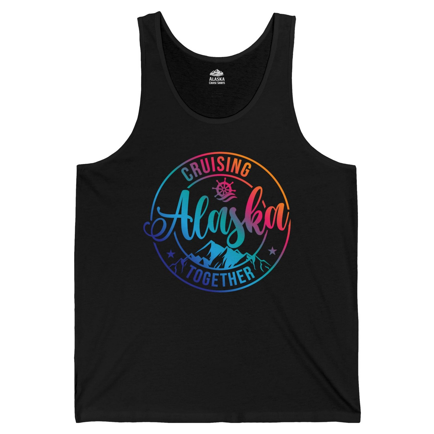 Cruising Alaska Together Shirt Tank Top – Black – Alaska Cruise Shirts