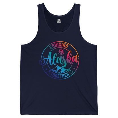 Cruising Alaska Together Shirt Tank Top – Navy – Alaska Cruise Shirts