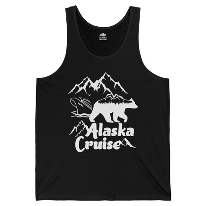 Alaska Cruise Shirt Tank Top – Black – Alaska Cruise Shirts