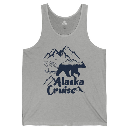 Alaska Cruise Shirt Tank Top – Athletic Heather – Alaska Cruise Shirts
