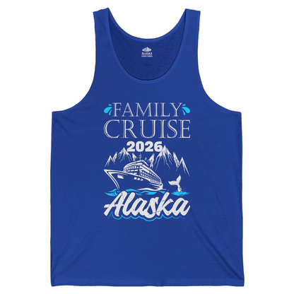 Alaska Family Cruise Shirt Tank Top – True Royal – Alaska Cruise Shirts