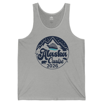 Alaska Cruise 2026 Shirt Tank Top – Athletic Heather – Alaska Cruise Shirts