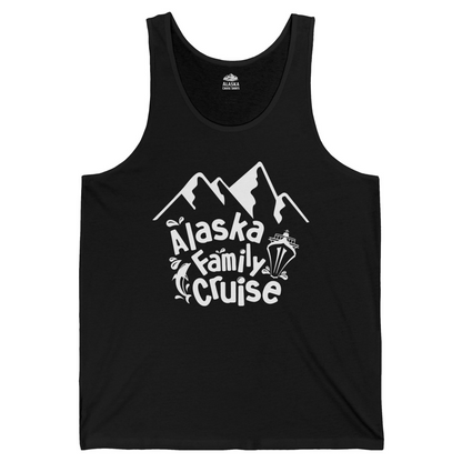 Alaska Family Cruise Adventure Shirt Tank Top – Black – Alaska Cruise Shirts