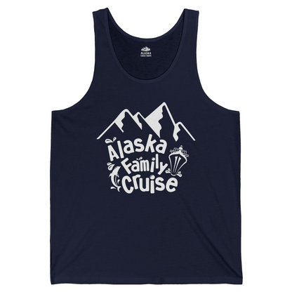 Alaska Family Cruise Adventure Shirt Tank Top – Navy – Alaska Cruise Shirts