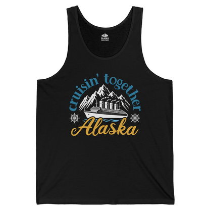 Alaska Cruise Adventure Shirt Tank Top – Black – Alaska Cruise Shirts