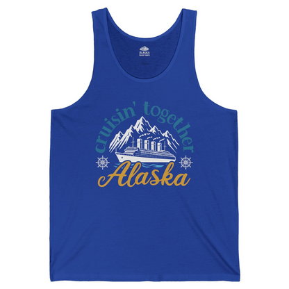 Alaska Cruise Adventure Shirt Tank Top – True Royal – Alaska Cruise Shirts