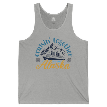 Alaska Cruise Adventure Shirt Tank Top – Athletic Heather – Alaska Cruise Shirts