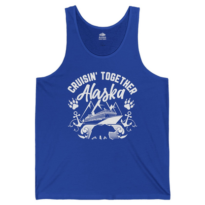 Alaska Cruise Adventure Shirt Tank Top – True Royal – Alaska Cruise Shirts