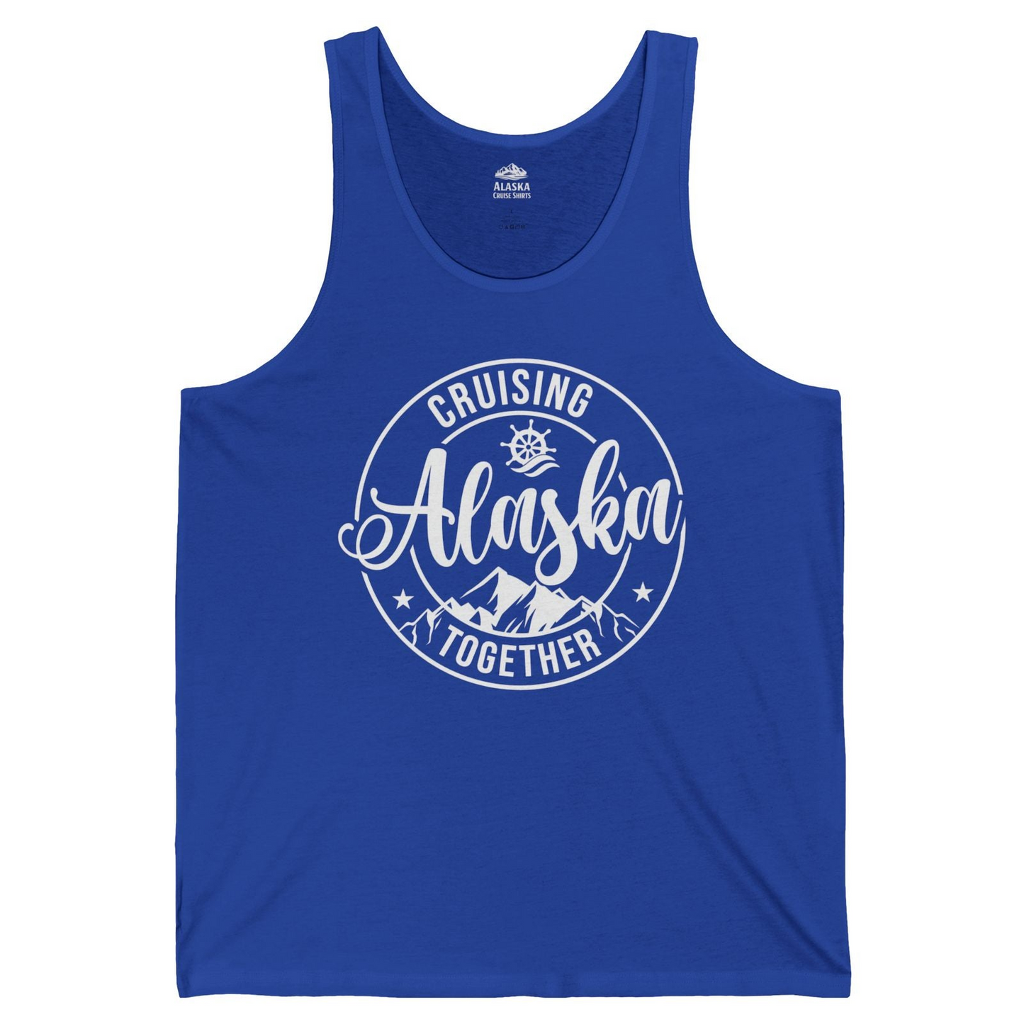 Cruising Alaska Together Shirt Tank Top – True Royal – Alaska Cruise Shirts