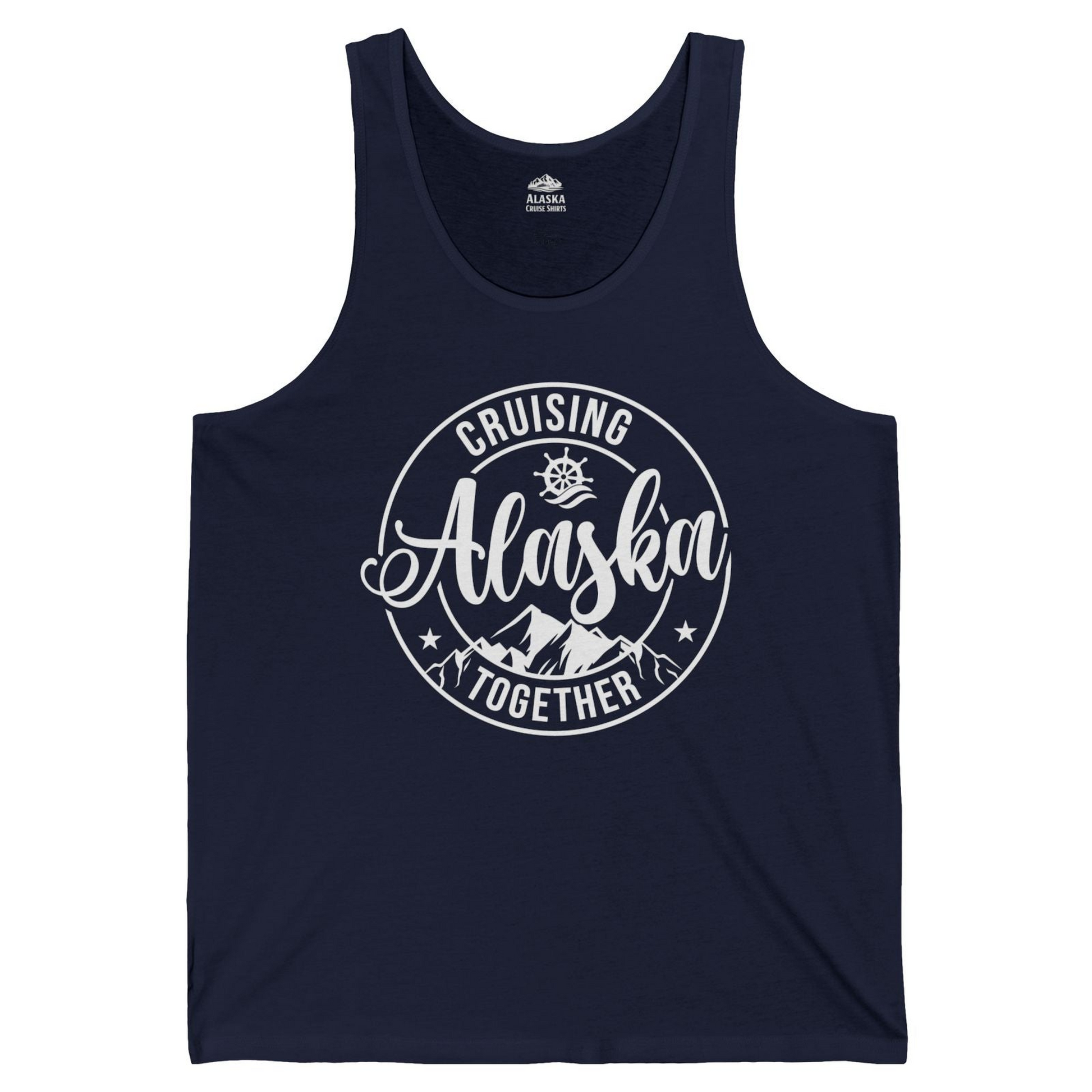 Cruising Alaska Together Shirt Tank Top – Navy – Alaska Cruise Shirts