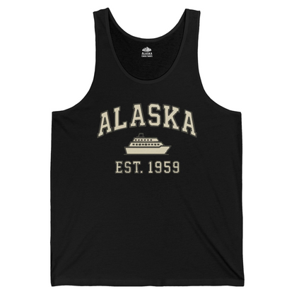 Alaska Cruise Shirt Tank Top – Black – Alaska Cruise Shirts