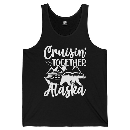 Alaska Cruise Adventure Shirt Tank Top – Black – Alaska Cruise Shirts