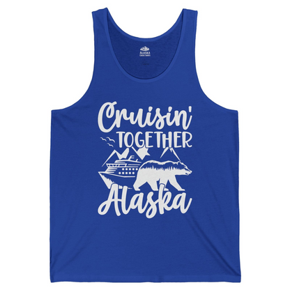 Alaska Cruise Adventure Shirt Tank Top – True Royal – Alaska Cruise Shirts