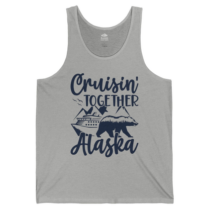 Alaska Cruise Adventure Shirt Tank Top – Athletic Heather – Alaska Cruise Shirts