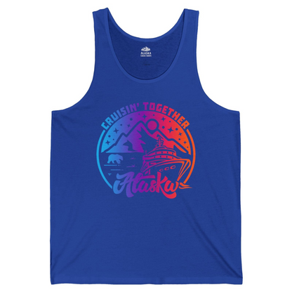 Alaska Cruise Shirt Tank Top – True Royal – Alaska Cruise Shirts
