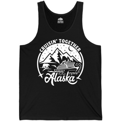 Alaska Cruise Adventure Shirt Tank Top – Black – Alaska Cruise Shirts